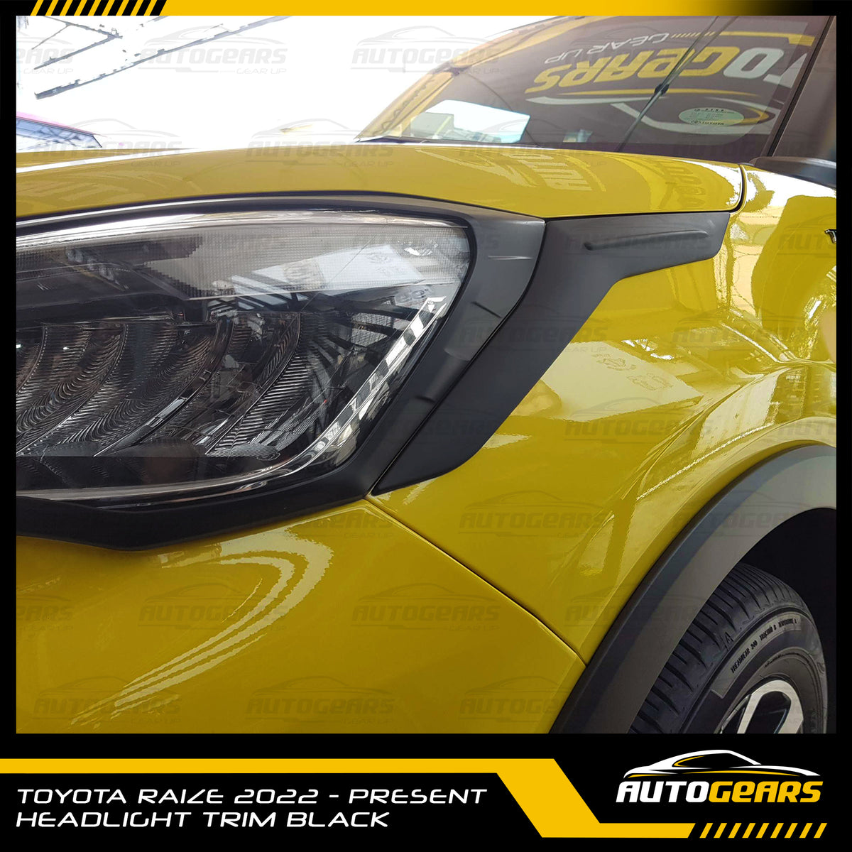 Toyota Raize (2022 2024) Headlight Trim Autogears PH