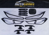 Honda City Hatchback RS (2021 - 2026) Matte Black Garnish Set