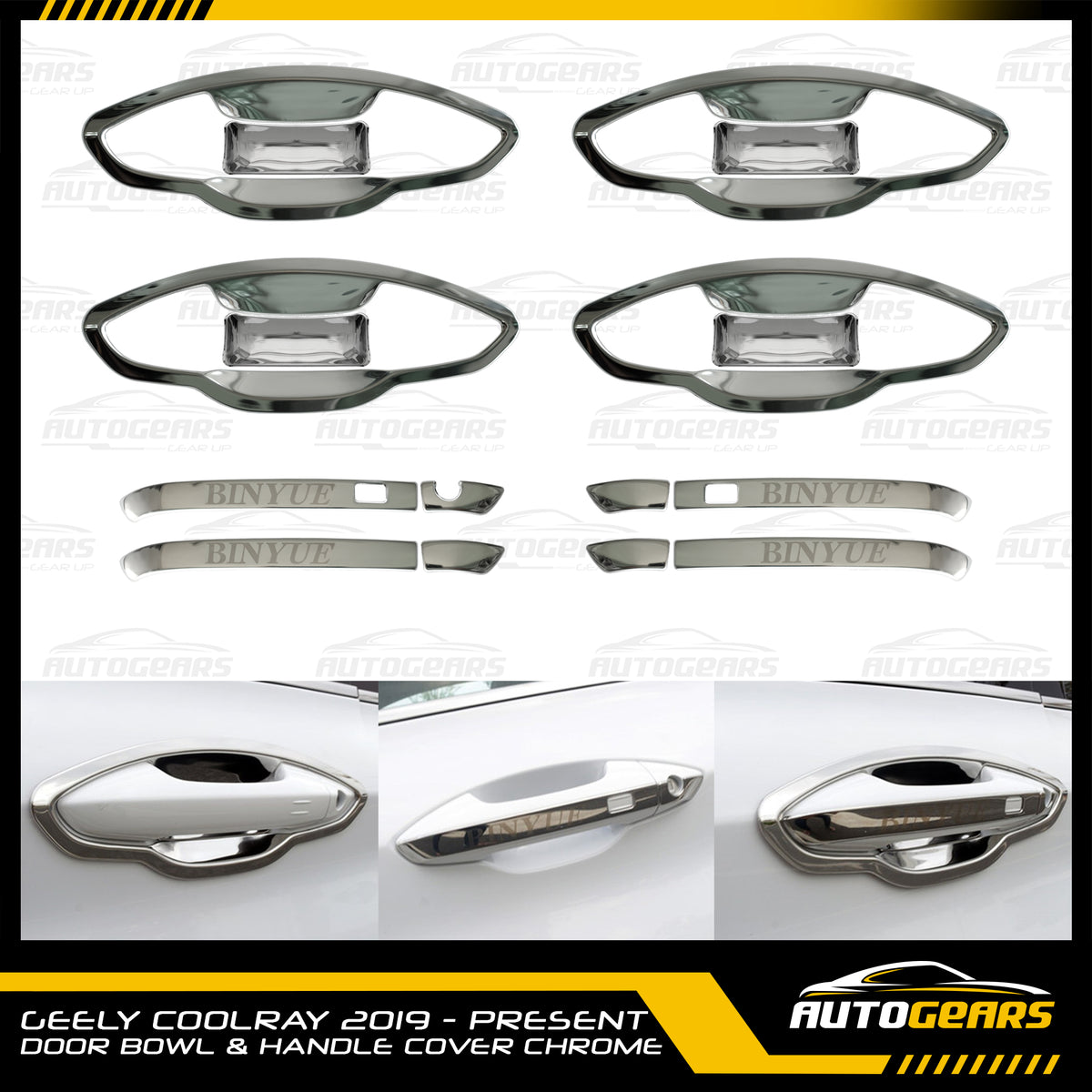 Geely Coolray (2019 2024) Door Bowl & Handle Cover Autogears PH