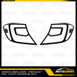 Honda Brio (2019 - 2022) Headlight and Tail Light Cover Black