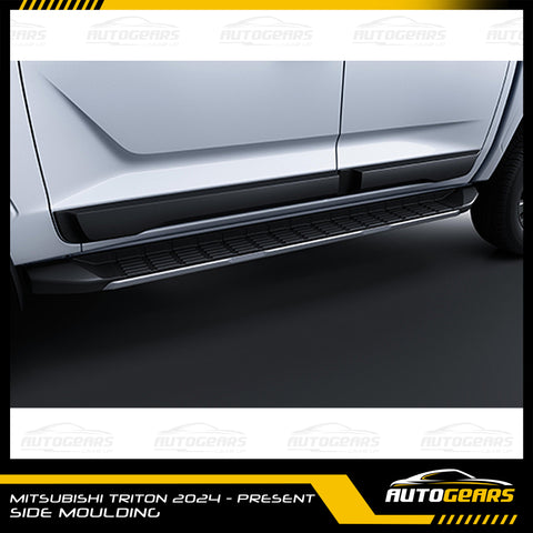 Mitsubishi Triton (2024 - 2026) Side Moulding Trim
