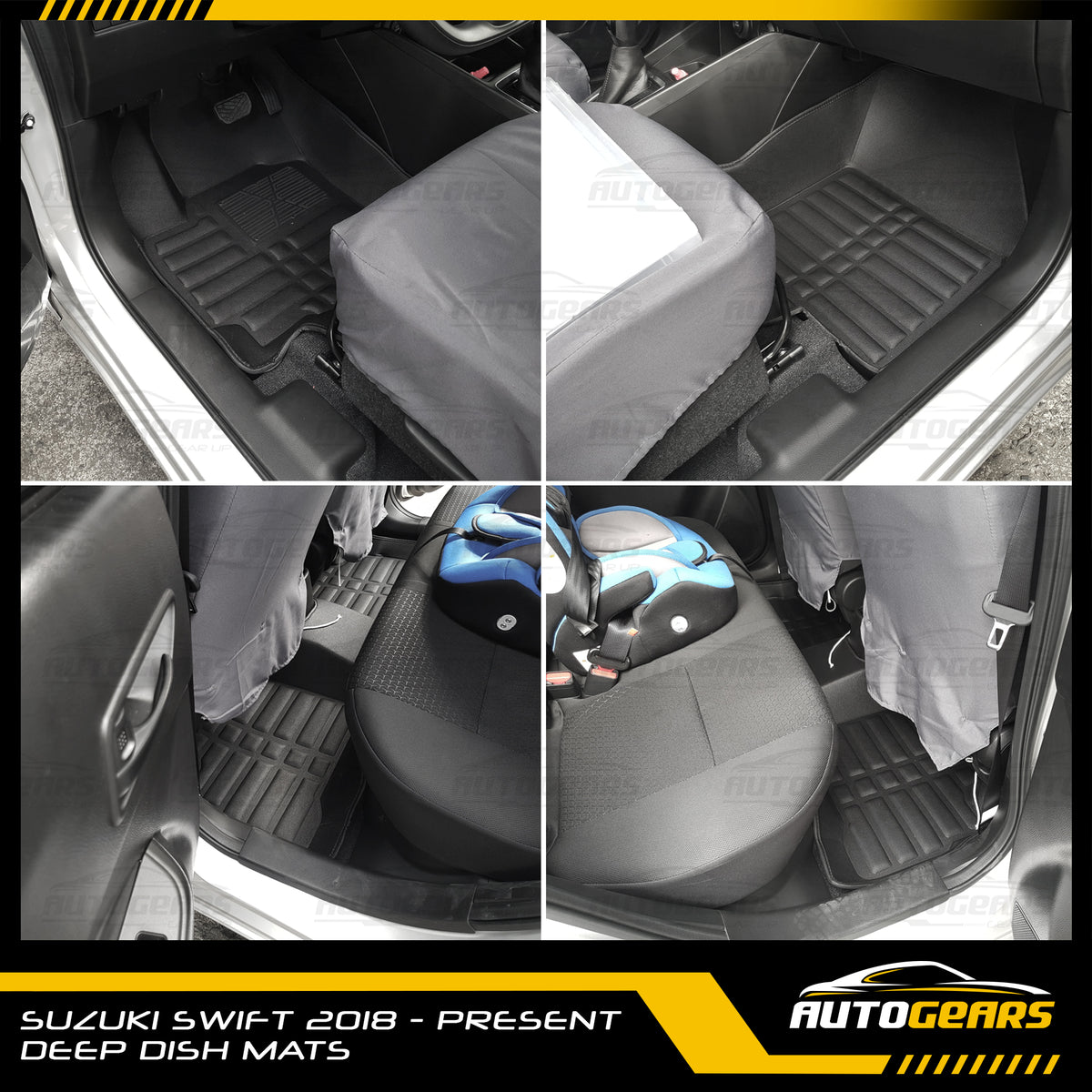 Suzuki Swift (2012 - 2017) Deep Dish Mats / Matting – Autogears PH