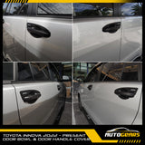 Toyota Innova (2016 - 2025) Matte Black Garnish Set