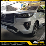 Toyota Innova (2016 - 2025) Matte Black Garnish Set