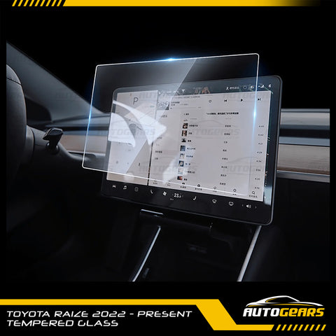 Lock Screen Toyota Rize Toyota Raize Turbo (2022 - 2026) Infotainment Tempered Glass – Autogears PH