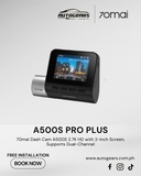70mai A500S / A500S-1 Pro Plus+ Dashcam