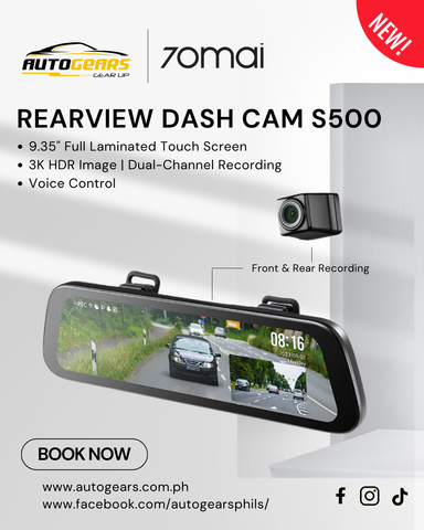70mai Rearview S500 Dashcam