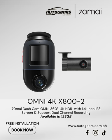 70mai Omni X800 Dashcam