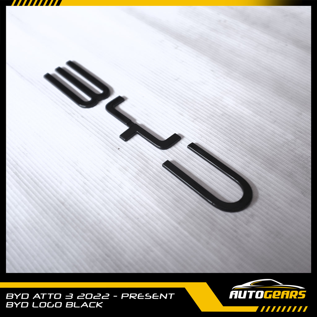 Byd Rear Logo BYD Atto 3 (2024 - 2026) Rear Emblem Cover – Autogears PH