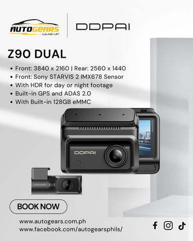 DDPAI Z90 DUAL Dashcam