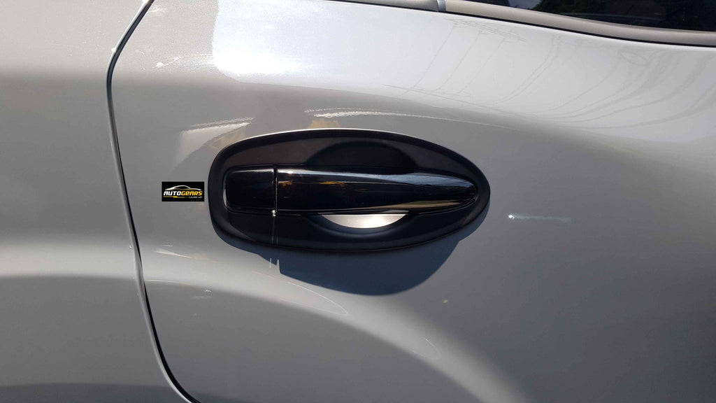 thumbnail image 2 of Chrome Door Handle Bowl Covers For 2012-2019 Nissan Versa Sedan - Set Of 4 2 of 6