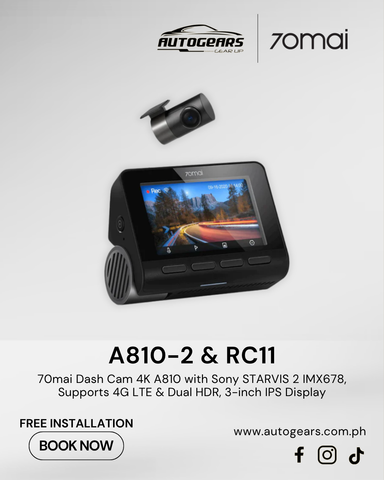 70mai A810 / A810-2 Dashcam