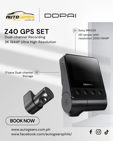 DDPAI Z40 GPS Dashcam