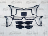 Mitsubishi Destinator (2025 - 2026) Matte Black Garnish Set V1