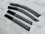 Toyota RAV4 HEV 6th Gen 2026 Rain Visor with Chrome Trim
