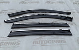 Toyota Land Cruiser LC300 (2023 - 2026) Rain Visor with Chrome Trim