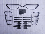 Isuzu D-MAX DMAX (2024 - 2025) Matte Black Garnish Set