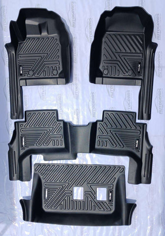 ISUZU MUX MU-X (2022 - 2025) 5D Extended Deep Dish Matting | Floor Liners V2
