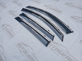 BYD Sealion 5 (2025 - 2026) Rain Visor with Chrome Trim