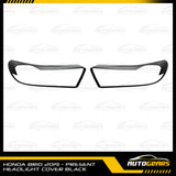 Honda Brio (2019 - 2022) Headlight and Tail Light Cover Black