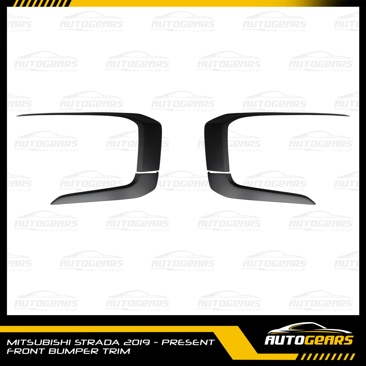 Strada Front Body Part Mitsubishi Strada (2019 - 2023) Front Bumper Trim – Autogears PH