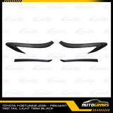 Toyota Fortuner (2016 - 2020) TRD Head Light Trims & Tail Light Trims